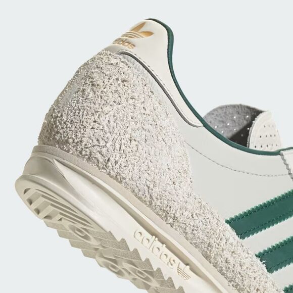 Adidas Women's Green and White Athletic Shoes - Picture 8 of 10
